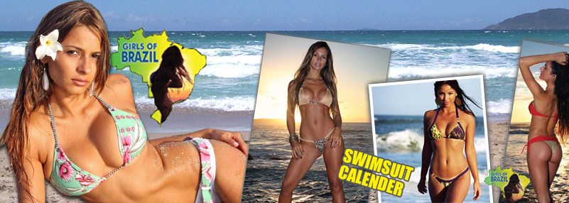 Girls of Brazil Calendar 2010 Swimsuit Calendar 2010 available now